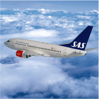 Welcome aboard, Scandinavian Airlines Systems (SAS)
